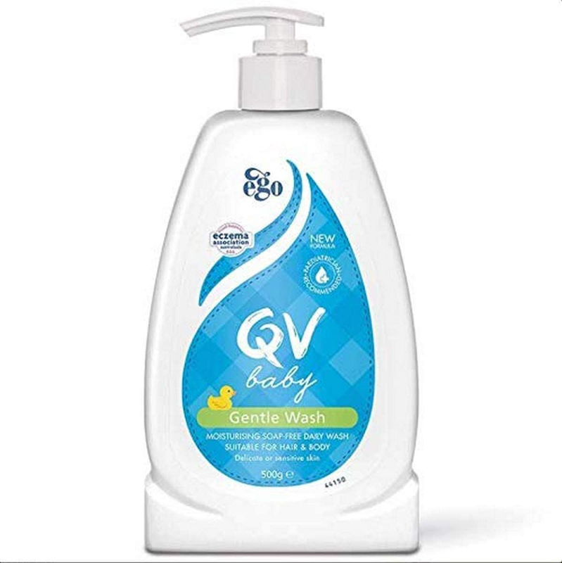 Baby Gentle Wash Fragrance & Soap Free, Suitable for Hair and Body, 500G