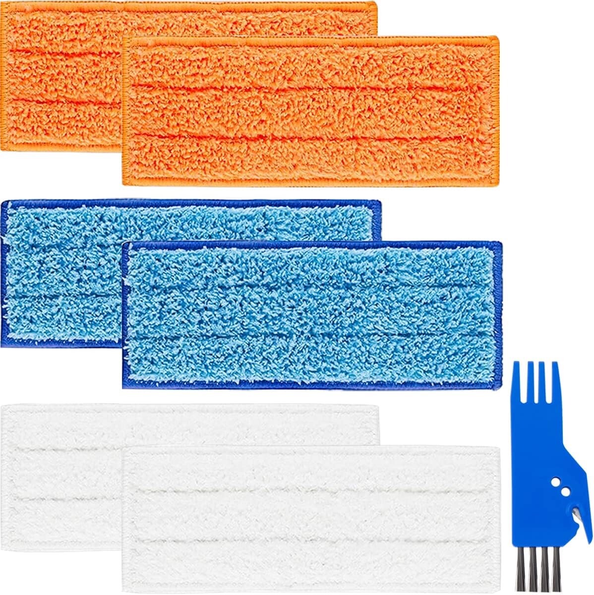 IRobot Braava Jet 240 241 245 250 Robot Mop WASHABLE Microfiber Mopping Pads
