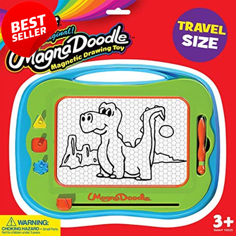 Travel Magna Doodle Magnetic Drawing Board Toy Portable Kids Age 3+ - US