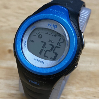Timex 1440 sports watch deals instructions
