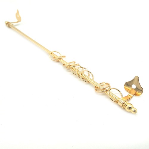 Dollhouse Metal Curtain Rod Miniature Roma Pole Diy Accessories Ebay