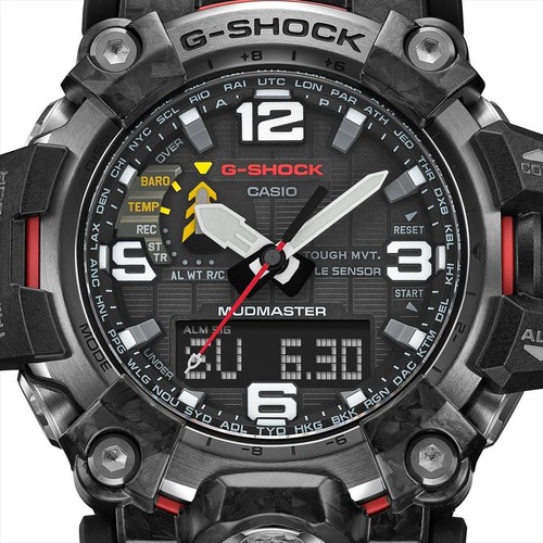 CASIO G-Shock GWG-2000-1A3 MudMaster Carbon Radio Triple CASIO G-Shock GWG-2000-1A3 MudMaster Carbon Radio Triple