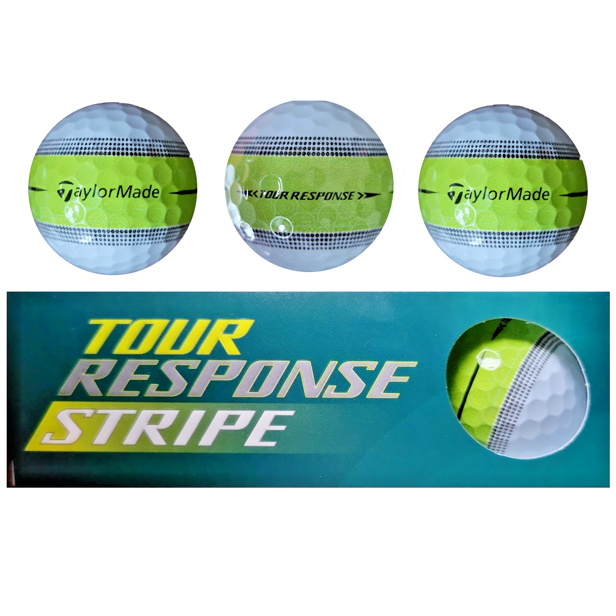 TaylorMade Tour Response Stripe Golf Balls | Fiddler's Green