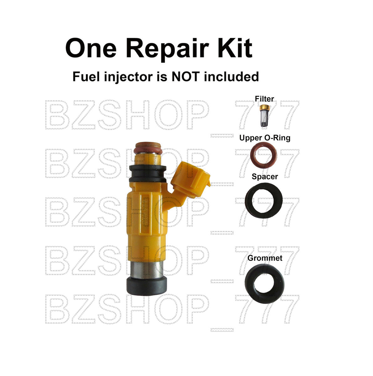 One Fuel Injector Repair Kit fits Marine Yamaha 115HP Outboard eBay