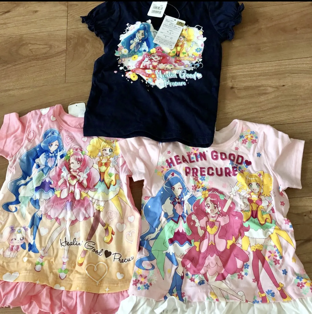 Precure T-shirt Set of 3 Size Japan 100 US Kids 4T from japan | eBay