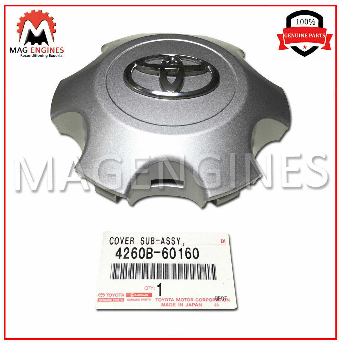 4260B-60160 GENUINE OEM WHEEL HUB ORNAMENT SUB-ASSY