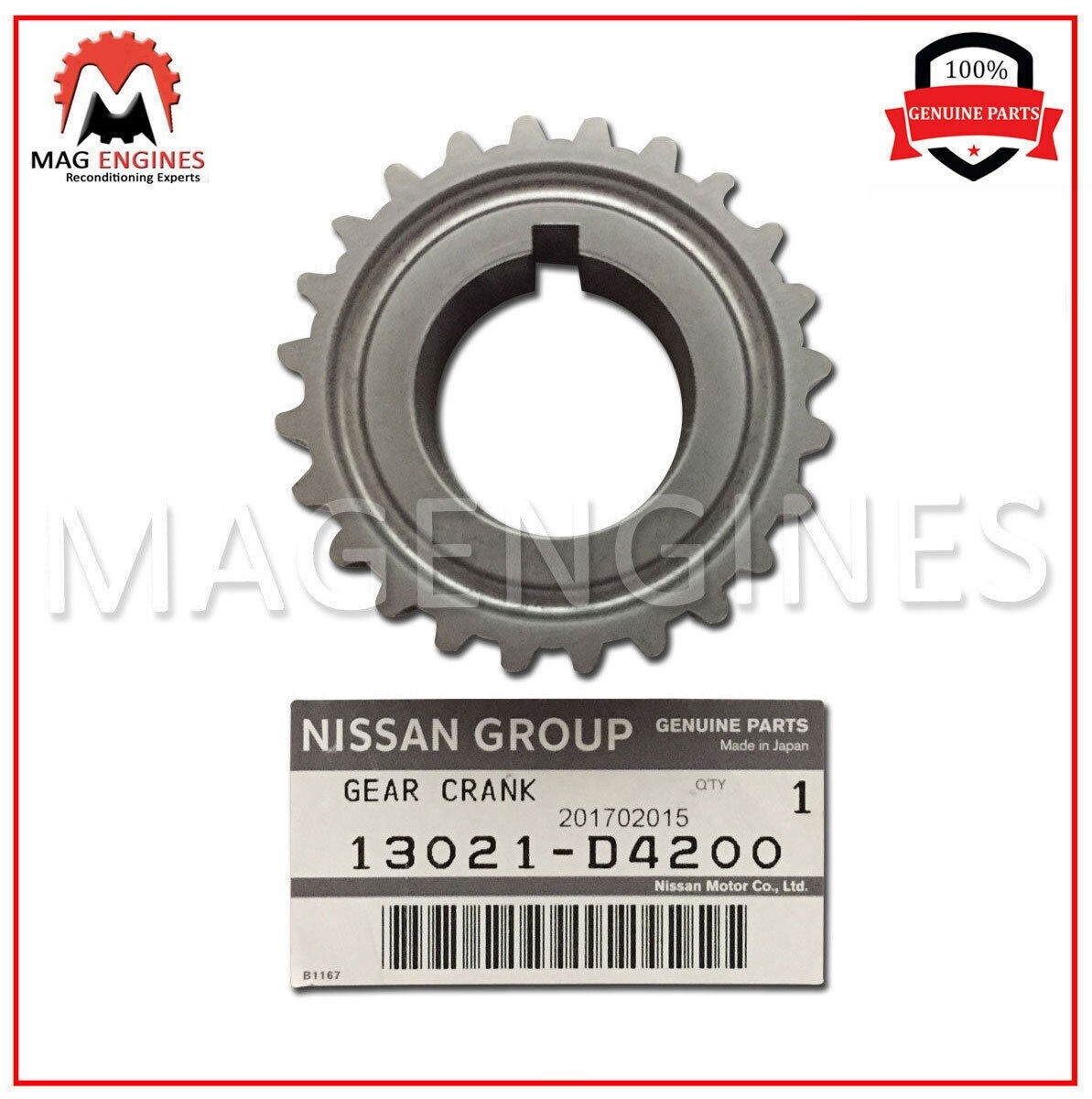 13021-D4200 GENUINE OEM CRANKSHAFT SPROCKET 13021D4200 | eBay