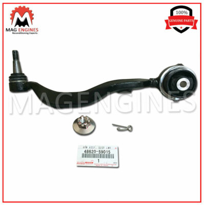 48620-59015 GENUINE OEM FRONT LOWER ARM ASSY, RH PASSENGER