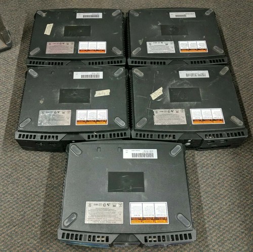 LOT OF 5 BROKEN AS IS ORIGINAL MICROSOFT XBOX CONSOLES BUNDLE FOR REPAIR