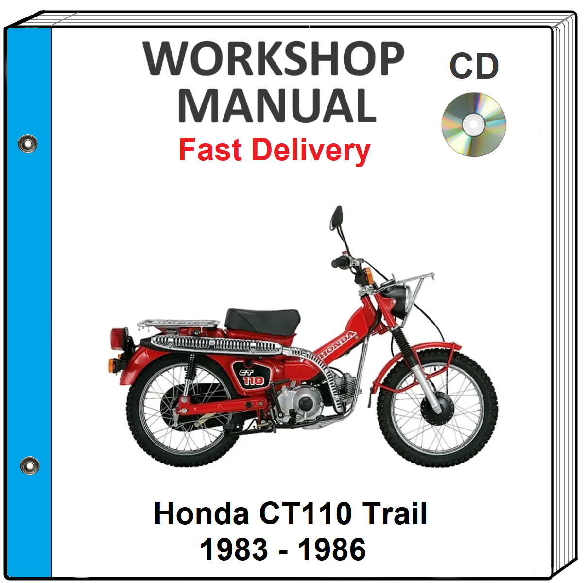 ホンダ　サービスマニュアル　CT110 即決！CT90/CT110/ハンターカブ/サービスマニュアル/K8-Z/A-B