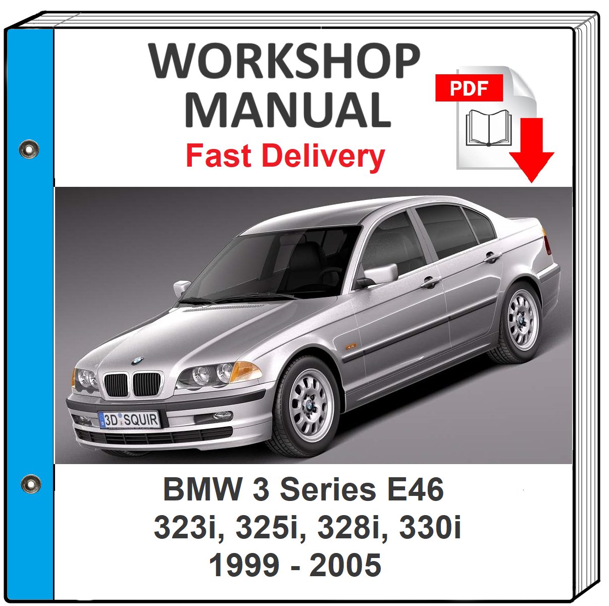 BMW E46 3 Series 1999-2005 Repair Service Manual by Service
