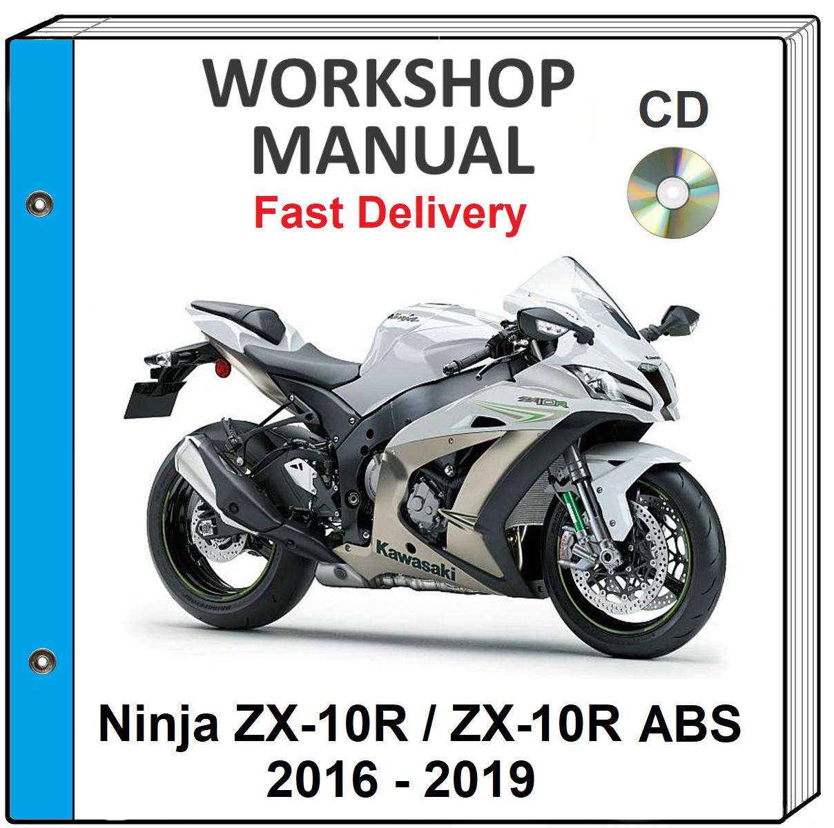 カワサキ kawasaki zx-10 ZX-10 サービスマニュアル 英字版