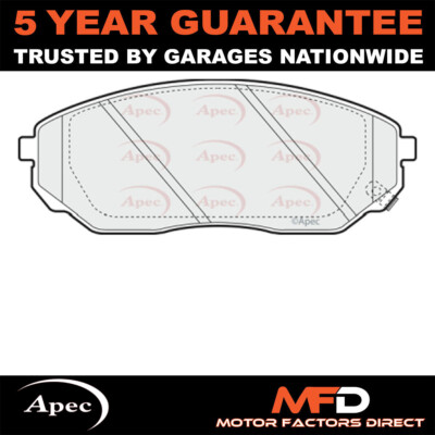 Fits Kia Sorento 2002-2009 2.4 2.5 CRDi 3.5 Apec Front Brake Pads Set