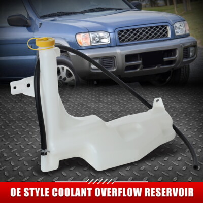 ДЛЯ 96-00 INFINITI QX4 NISSAN PATHFINDER ПЕРЕЛИВНОЙ БАЧОК ОХЛАЖДАЮЩЕЙ ЖИДКОСТИ с КРЫШКОЙ и ШЛАНГОМ