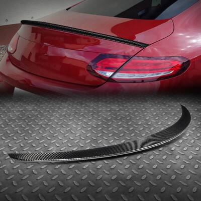 ДЛЯ 17-21 MERCEDES C-CLASS COUPE КРЫЛО-СПОЙЛЕР ЗАДНЕЙ КРЫШКИ БАГАЖНИКА ИЗ НАСТОЯЩЕГО УГЛЕРОДНОГО ВОЛОКНА