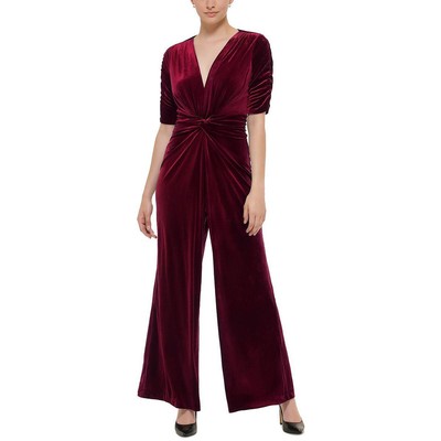 Женский строгий комбинезон с бархатным узлом спереди от Vince Camuto BHFO 6752