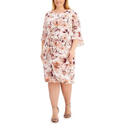 

Женское платье миди для коктейлей и вечеринок Connected Apparel Plus BHFO 7110, Cameo