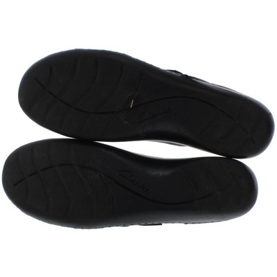 

Черные кожаные туфли на плоской подошве Clarks Ashland Spin Q 12 Medium (B,M) BHFO 2613, Черный