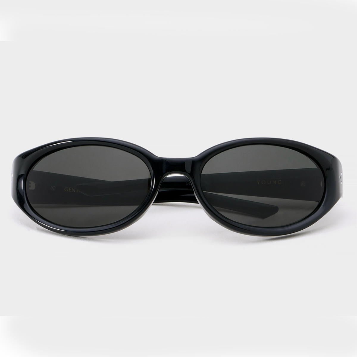 Pre-owned Gentle Monster Authentic  2024 Young 01 Black Sunglasses