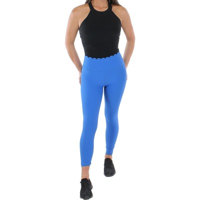 

Леггинсы Aqua Womens Blue High Rise Yoga Running Athletic Leggings  BHFO 0283, Синий