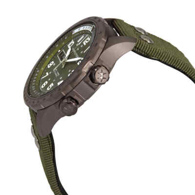Pre-owned Hamilton X-wind Lefty Automatic Green Dial Men's Watch H77775960