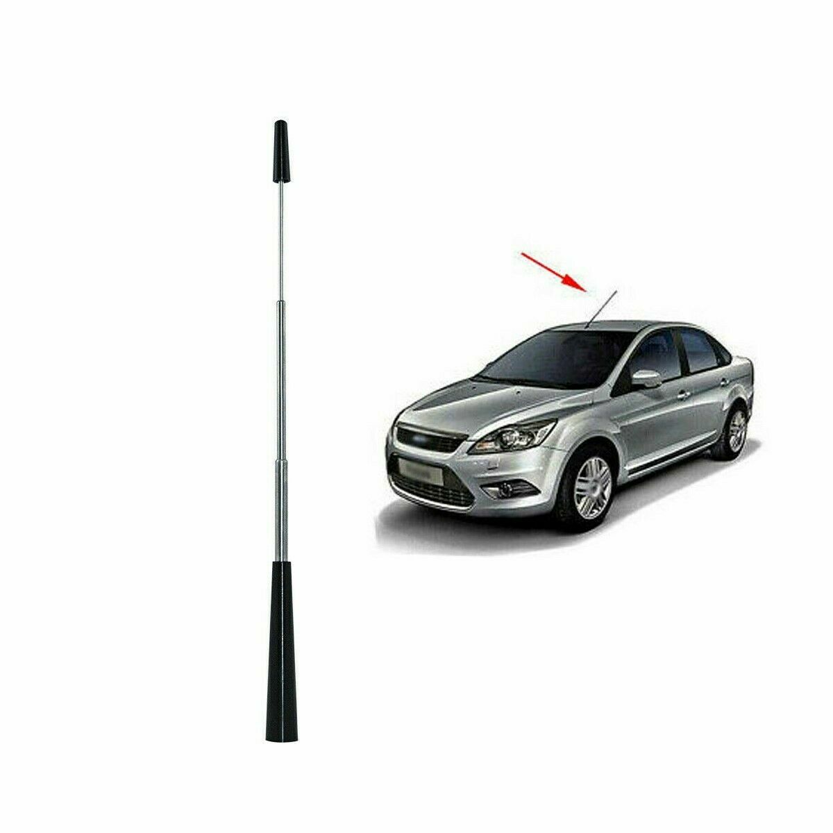 Antenna Universale Per Auto Camper Suv Stereo Radio Am/Fm Autoradio Stelo awe