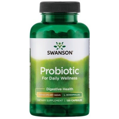 Probiotic 1 Billion Cfu 120 Caps L Acidophilus Digestive Health Bowel Reg. 3/25