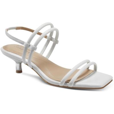 Женские туфли Alfani на каблуке Paulina White Kitten 11 среднего размера (B,M) BHFO 5142