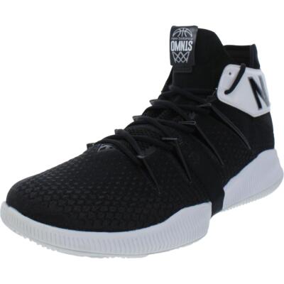 

New Balance Mens OMN1S B/W Active Basketball Shoes Обувь 15 Medium (D) BHFO 2546, Black-white, OMN1S