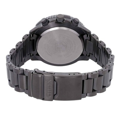 Pre-owned Citizen Quartz Black Dial Watch Cb5007-51h