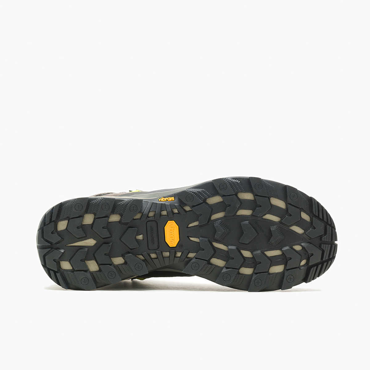 Pre-owned Merrell Mens  Rogue Hiker Mid Gore Tex Boulder Waterproof Mesh Hiking Shoes In Gray