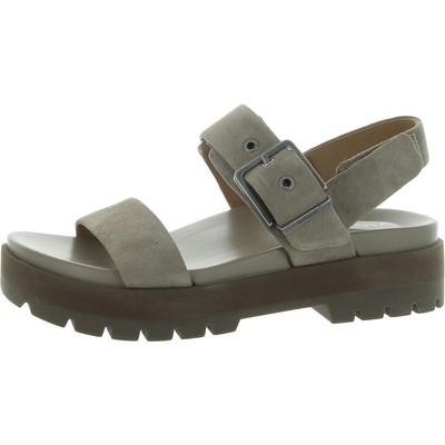 Vionic Womens Torrance Taupe Slingback Sandals Shoes 6 Medium (B,M) BHFO 3353