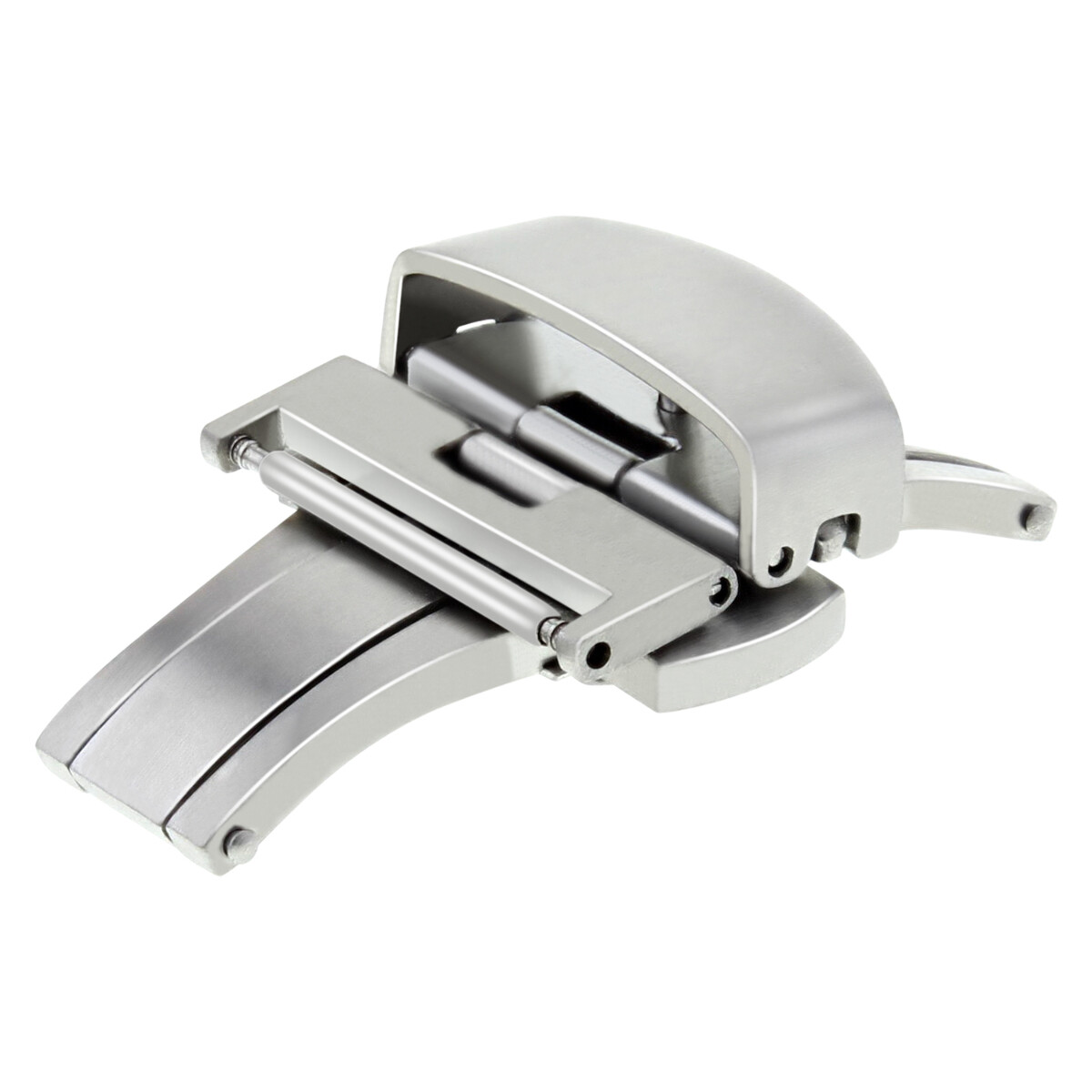 14MM BUTTERFLY FOR DEPLOYMENT CLASP WATCH BAND STRAP BUCKLE STAINLESS