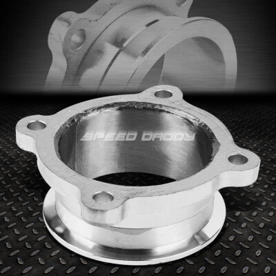 GT35/GT30 GT TURBO 3 ФЛАНЦА С 4 БОЛТАМИ ДЛЯ ПОДКЛЮЧЕНИЯ К 3 V-ОБРАЗНЫМ ТРУБОПРОВОДАМ/ПЕРЕХОДНИКУ ДЛЯ ЗАЖИМА ВЫХЛОПНЫХ ГАЗОВ