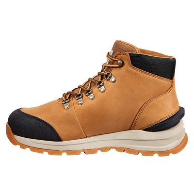 Pre-owned Carhartt Men's 5" Gilmore Soft Toe Waterproof Hiker Work Boot Light Brown - Fh50