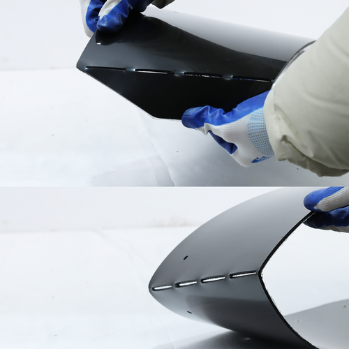 SUVAUTO Rear & Front Fender Flares Mud Flap for 2020-2024 Polaris RZR Pro XP 4