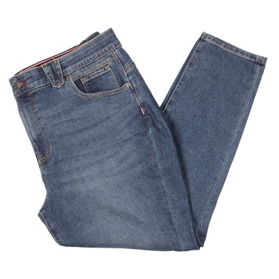 

Женские синие джинсы скинни Tommy Hilfiger с высокой посадкой, 18 Вт, BHFO 0354, Синий