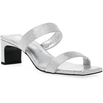 

Женские туфли-мюли без шнурков с квадратным носком Anne Klein Jaimie BHFO 0488, Jaimie