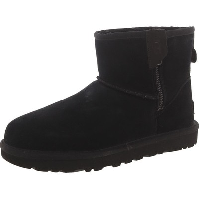 Женские классические замшевые зимние ботинки Ugg Mini Bailey на молнии BHFO 0349