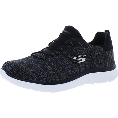 Кроссовки Skechers Womens Summits Quick Getaway черно-белые, ширина 11 (C,D,W) 1627