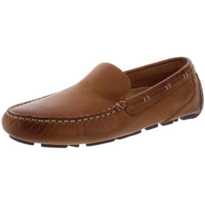 Sperry Mens Gold Harpswell Tan Driving Moccasins Shoes 10 Medium (D) BHFO 2944