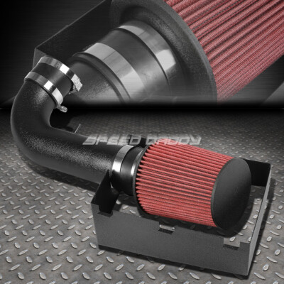 ДЛЯ 05-10 300C/CHARGER/SRT8 5,7-6,1 МОРЩИННОЕ ПОКРЫТИЕ АЛЮМИНИЕВЫЙ ВОЗДУХОЗАБОР + ТЕПЛОВОЙ ЭКРАН