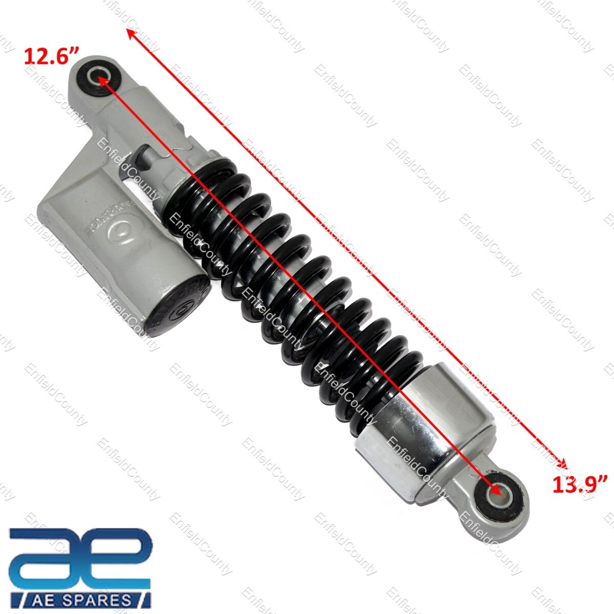 Fits Royal Enfield Electra Thunderbird Gas Shock Absorbers Set 13'' Long 