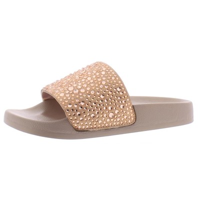 

Розовые шлепанцы для бассейна INC Girls Peymin 3 Medium (B,M) Little Kid BHFO 2292, Rose bling