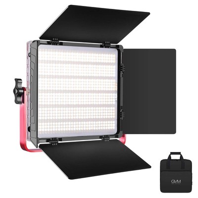 GVM 1200D 50 Вт двухцветный студийный мягкий светодиодный светильник RGB #GVM-1200D