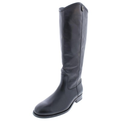 

Черные сапоги для верховой езды Frye Womens Melissa Button 2 8.5 Medium (B,M) BHFO 2195, Black leather