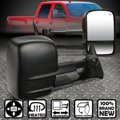 ДЛЯ 03-07 SILVERADO SIERRA TAHOE POWER + ПОДОГРЕВ ЗАДНЕГО ВИДА БОКОВИЧЕСКОЕ ЗЕРКАЛО ПАРА
