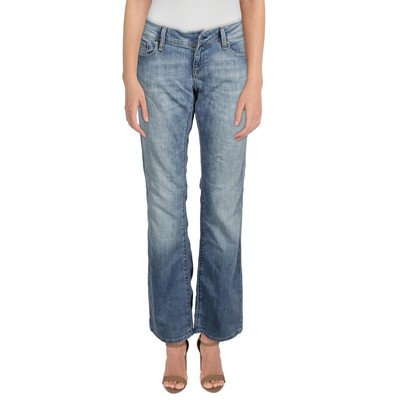

Женские синие джинсы скинни Mavi Bella с низкой посадкой Bootcut  BHFO 8851, Синий