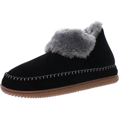 

Женские ботильоны без шнуровки Dearfoams из искусственной замши BHFO 3405, Black/gray fur, 30906