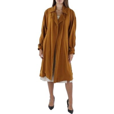 

Женская оранжевая легкая длинная нарядная куртка с открытым передом Zara  BHFO 0572, Оранжевый, BHFO